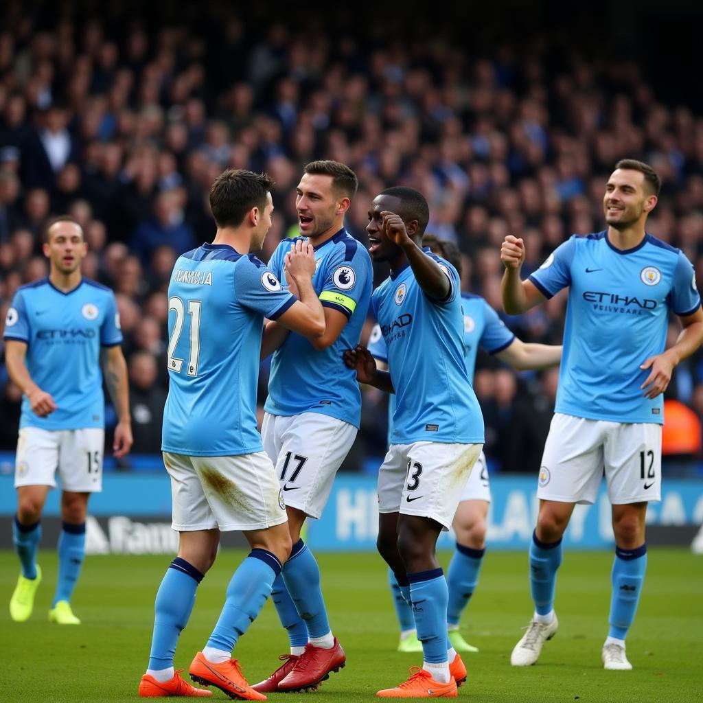 Wigan Athletic đánh bại Man City tại FA Cup 2018