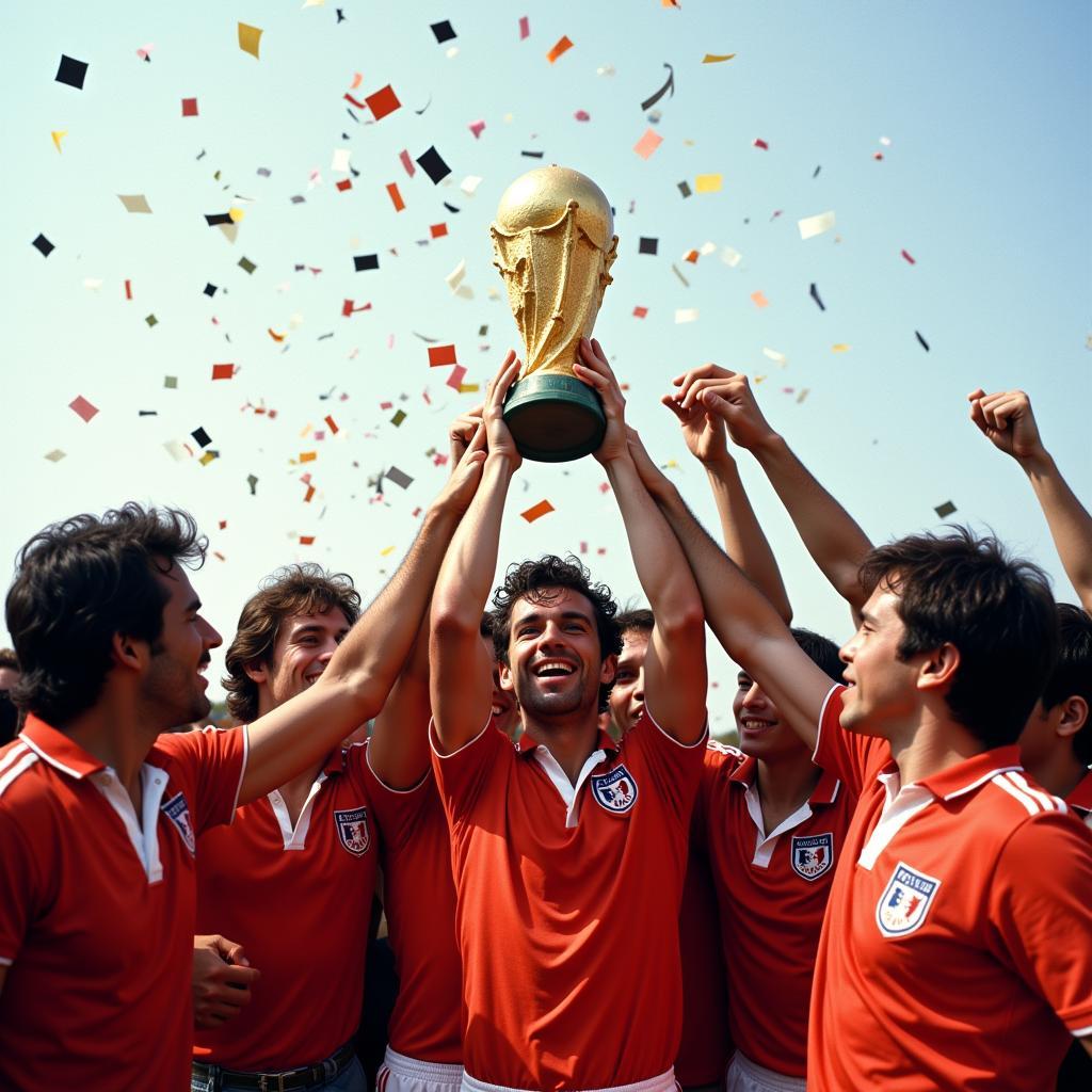 World Cup 1972: Trao giải cho đội vô địch