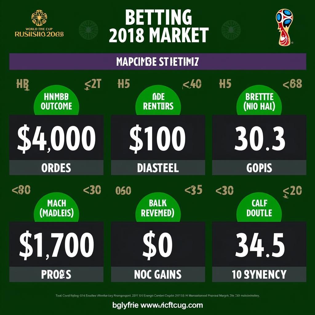 World Cup 2018 Betting Markets