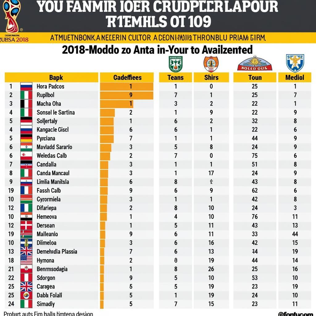 Kết thúc vòng loại World Cup 2018 CONMEBOL