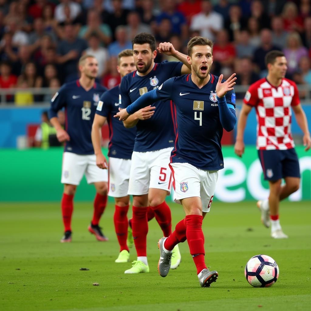 Trận chung kết World Cup 2018 giữa Pháp và Croatia