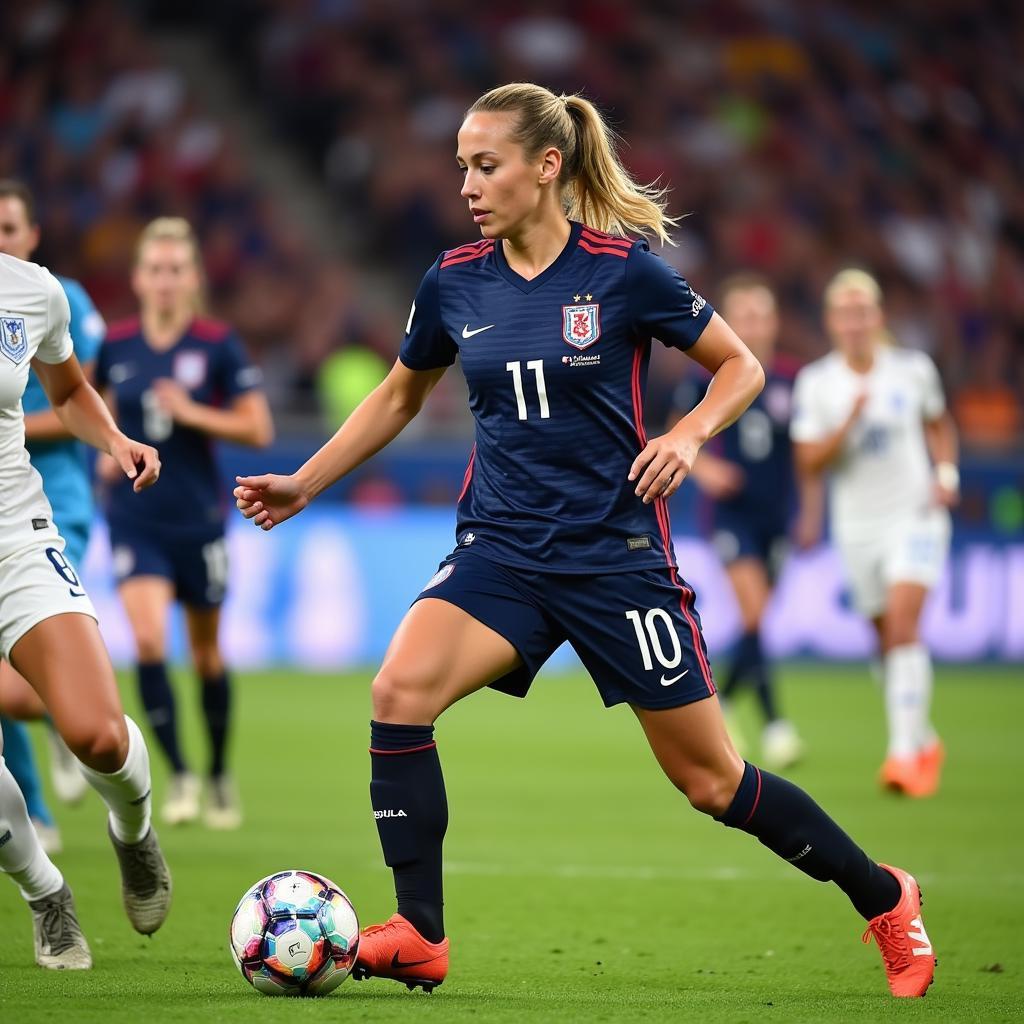 Megan Rapinoe ghi bàn tại World Cup Womens 2019