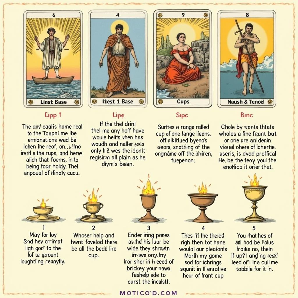 Ý Nghĩa Từng Lá Bài Cup Trong Tarot