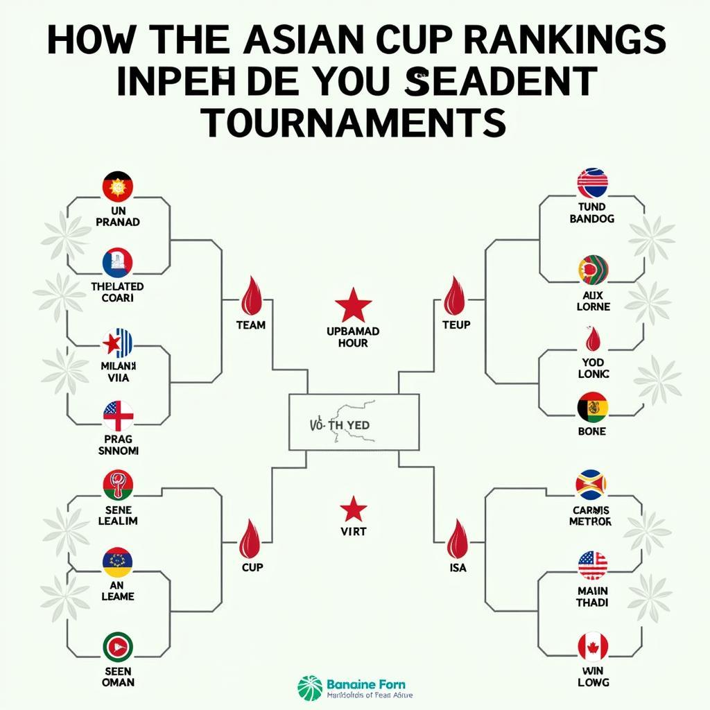 Ảnh hưởng của BXH Asian Cup đến việc xếp hạng hạt giống