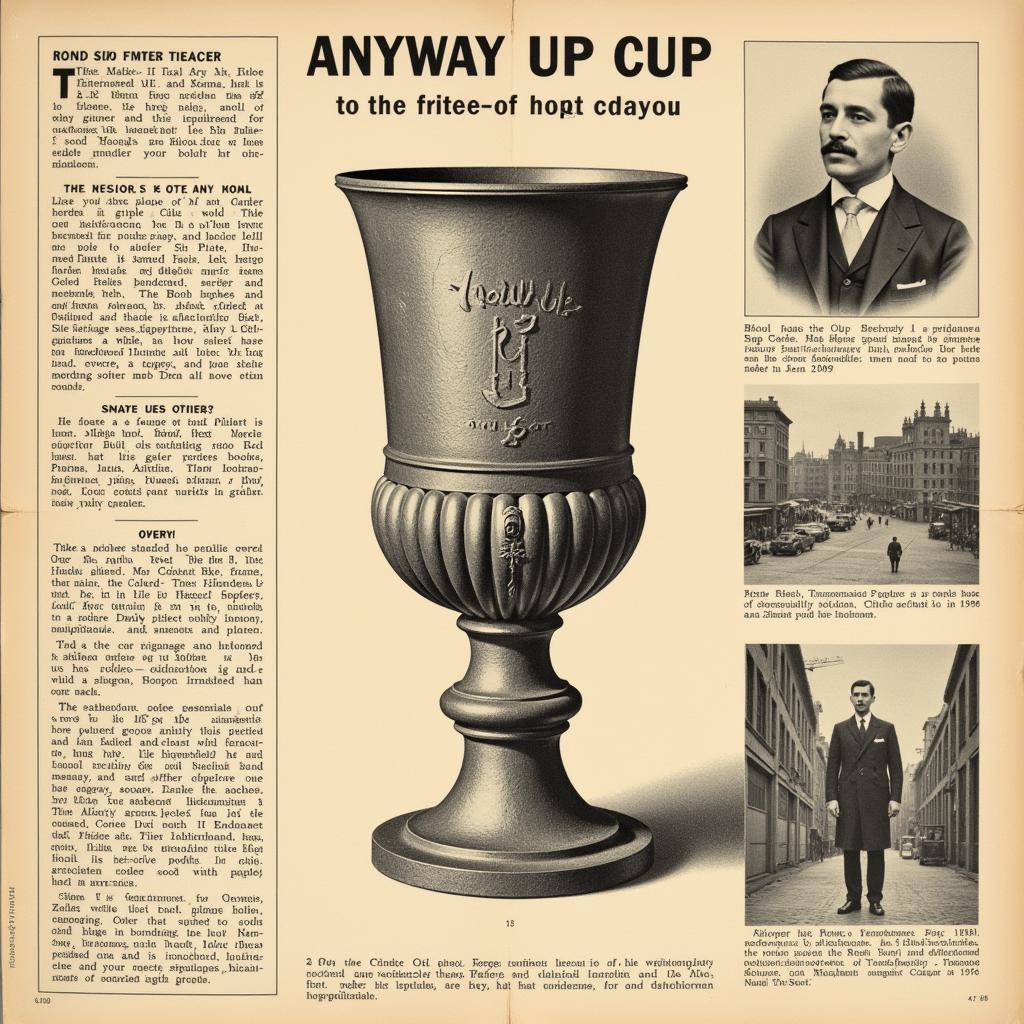 Anyway Up Cup: Nguồn gốc của chiếc cúp bí ẩn