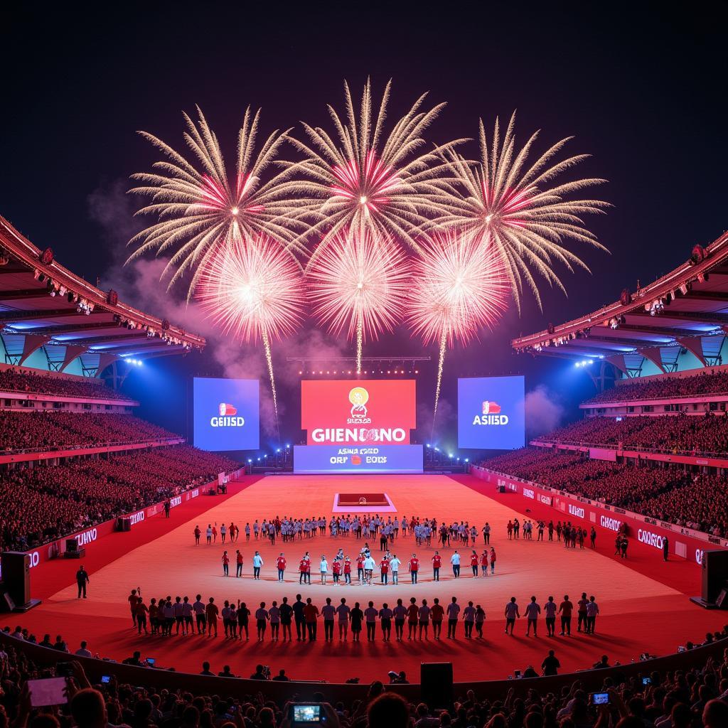 Lễ khai mạc Asiad Cup