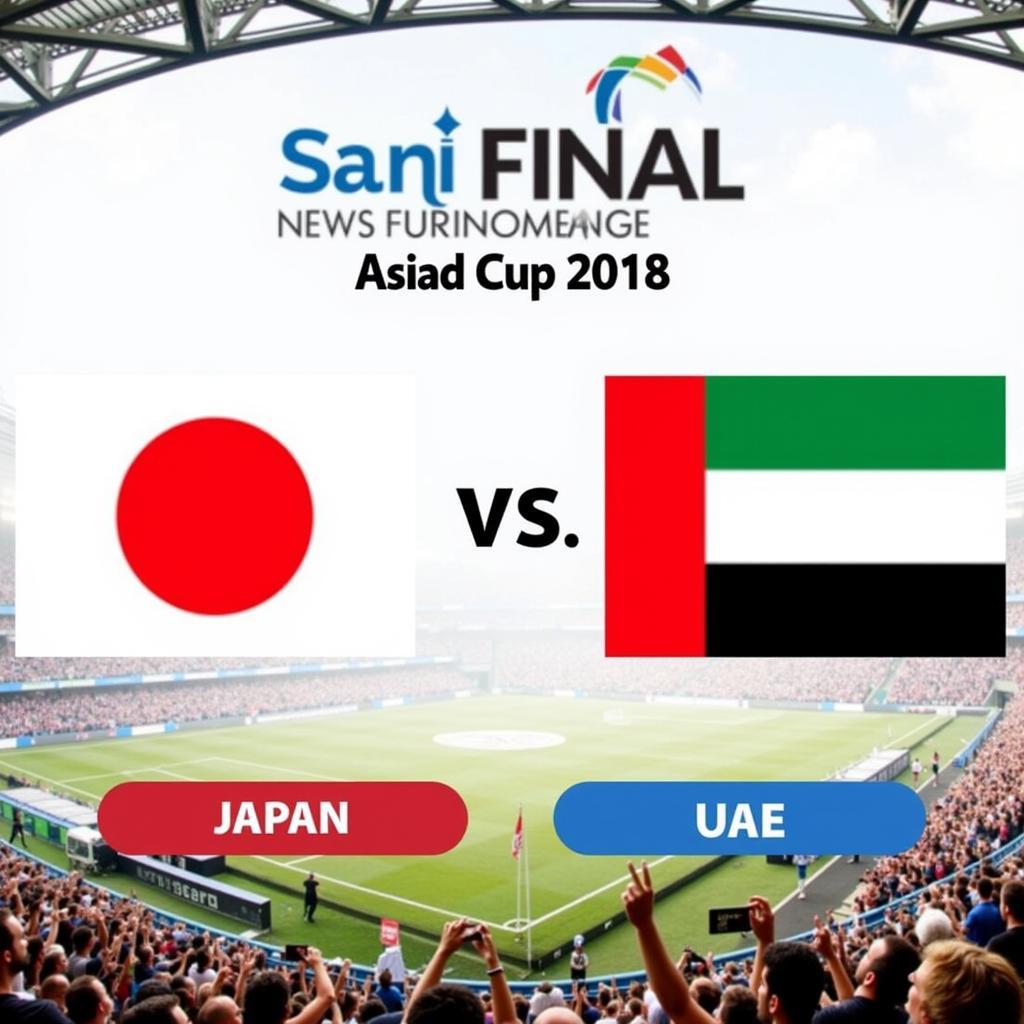 Bán kết Asiad Cup 2018: Nhật Bản và UAE