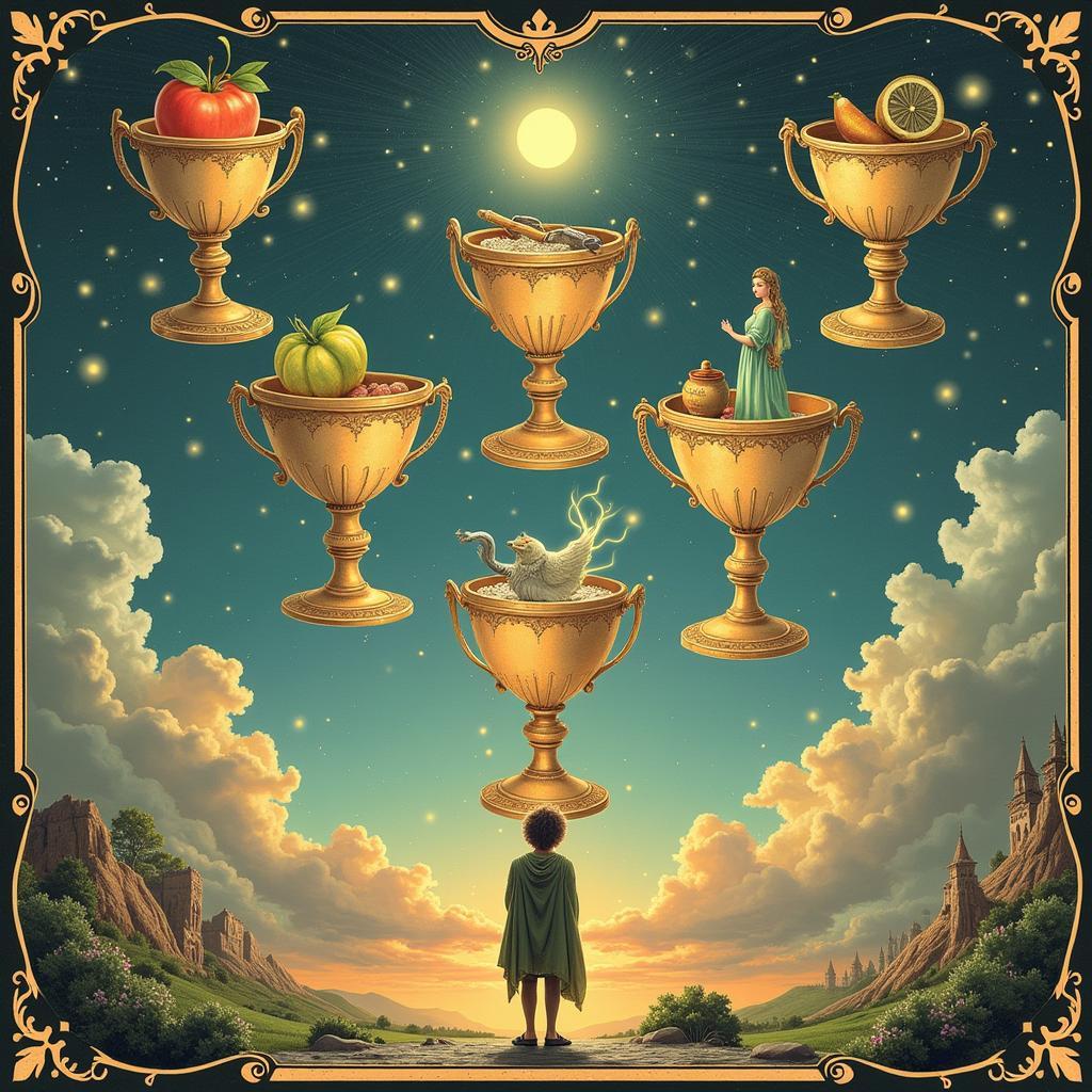 Seven Cups: Choices and Illusions