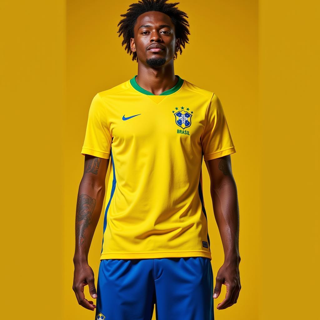 Brazil World Cup Kit 2018 Front View