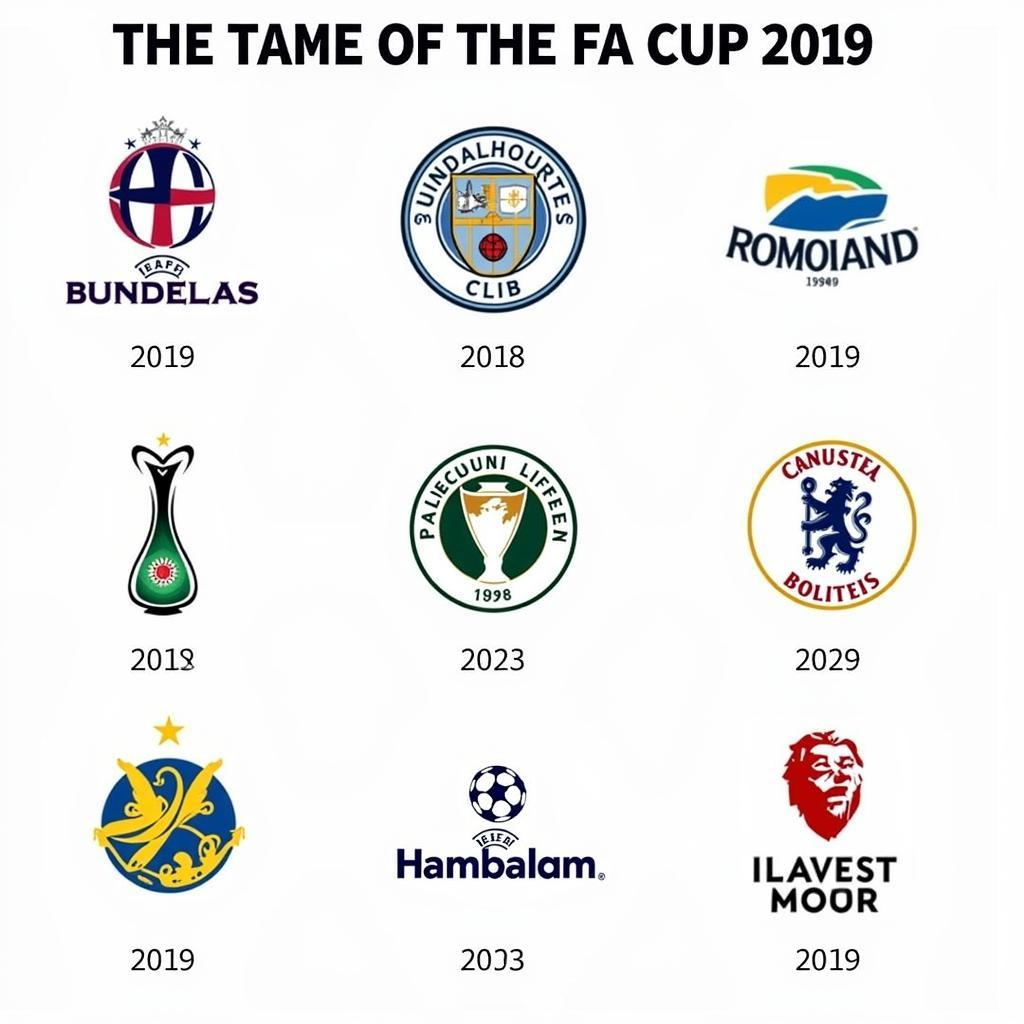 Các đội bóng tham gia FA Cup 2019