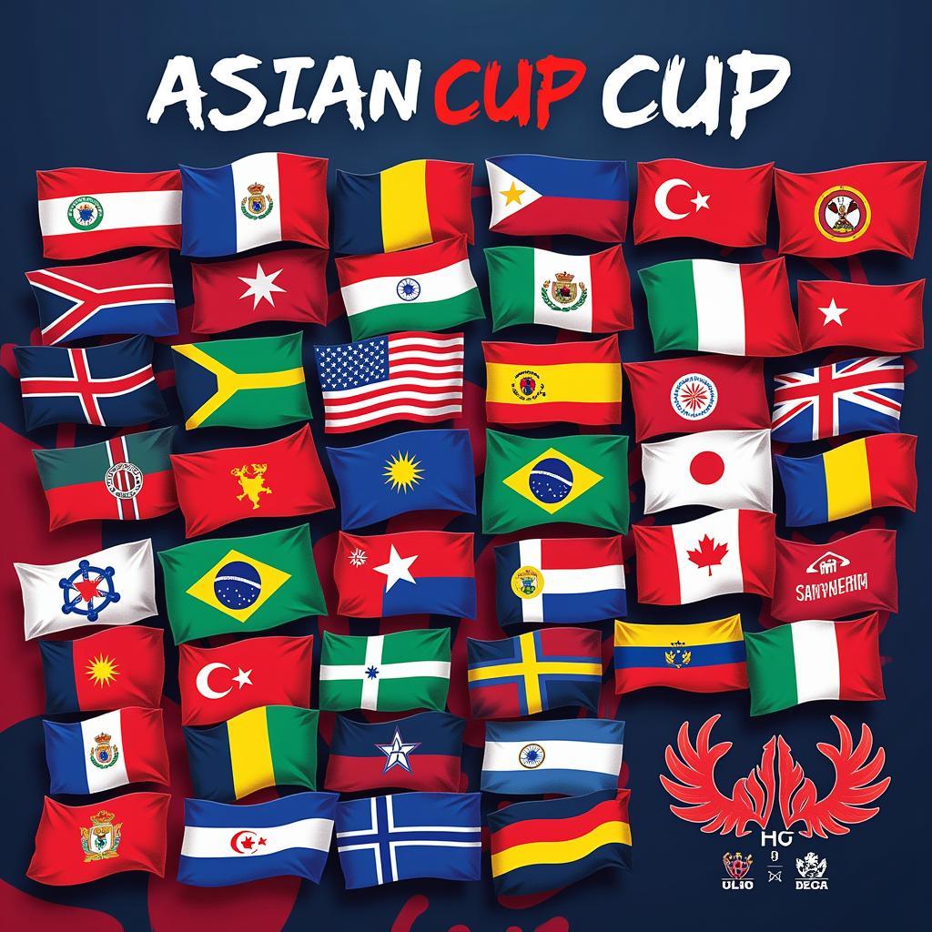 Các đội tuyển tham dự Asian Cup