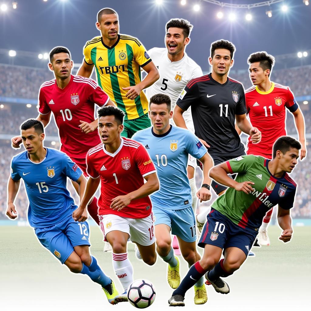 Các đội tuyển tranh tài tại Fox Sports Asian Cup