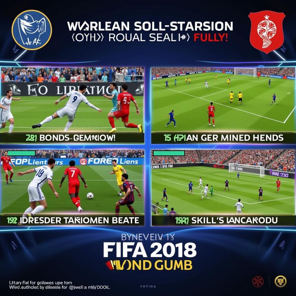 Các tính năng nổi bật của 2018 FIFA World Cup game