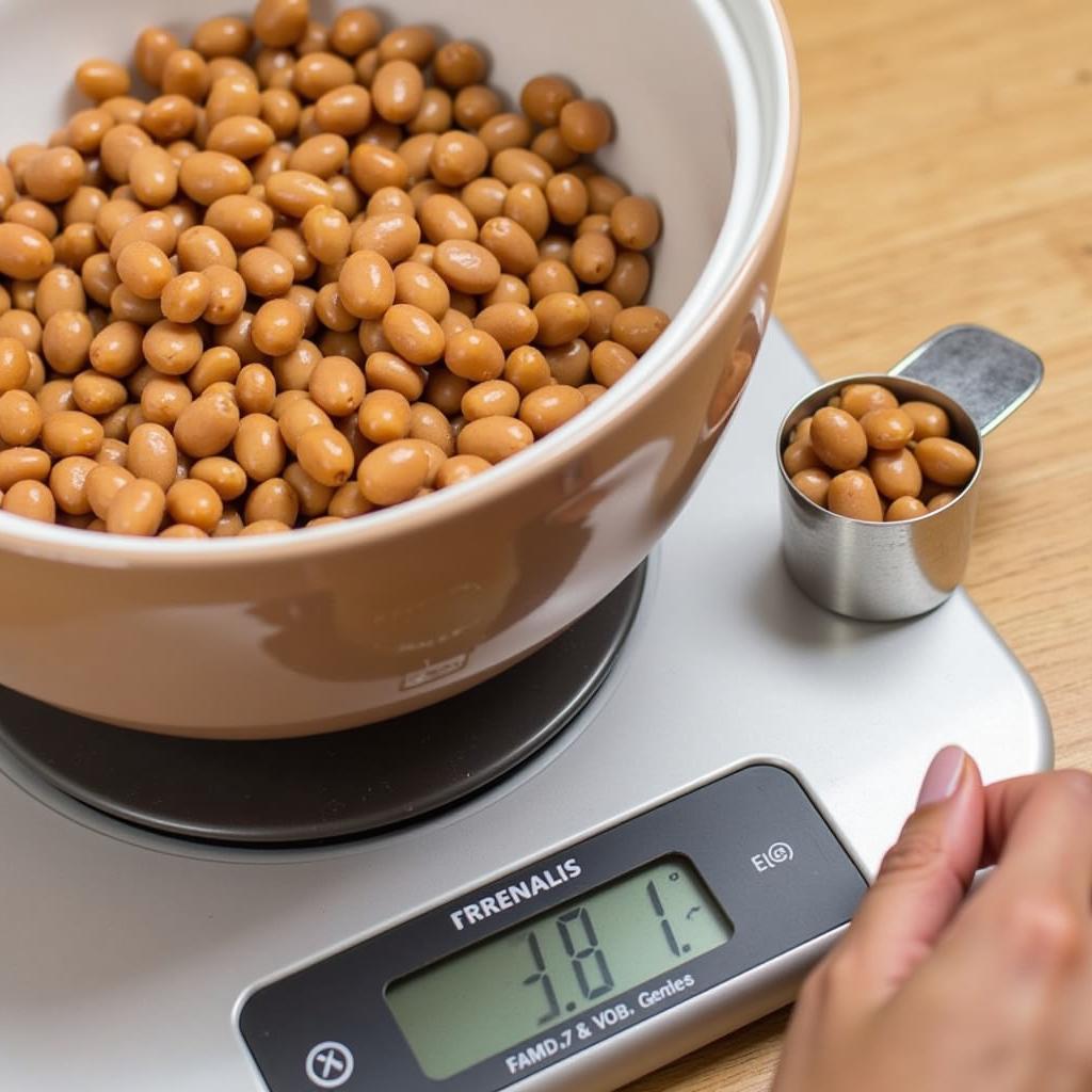 Measuring Cooked Beans