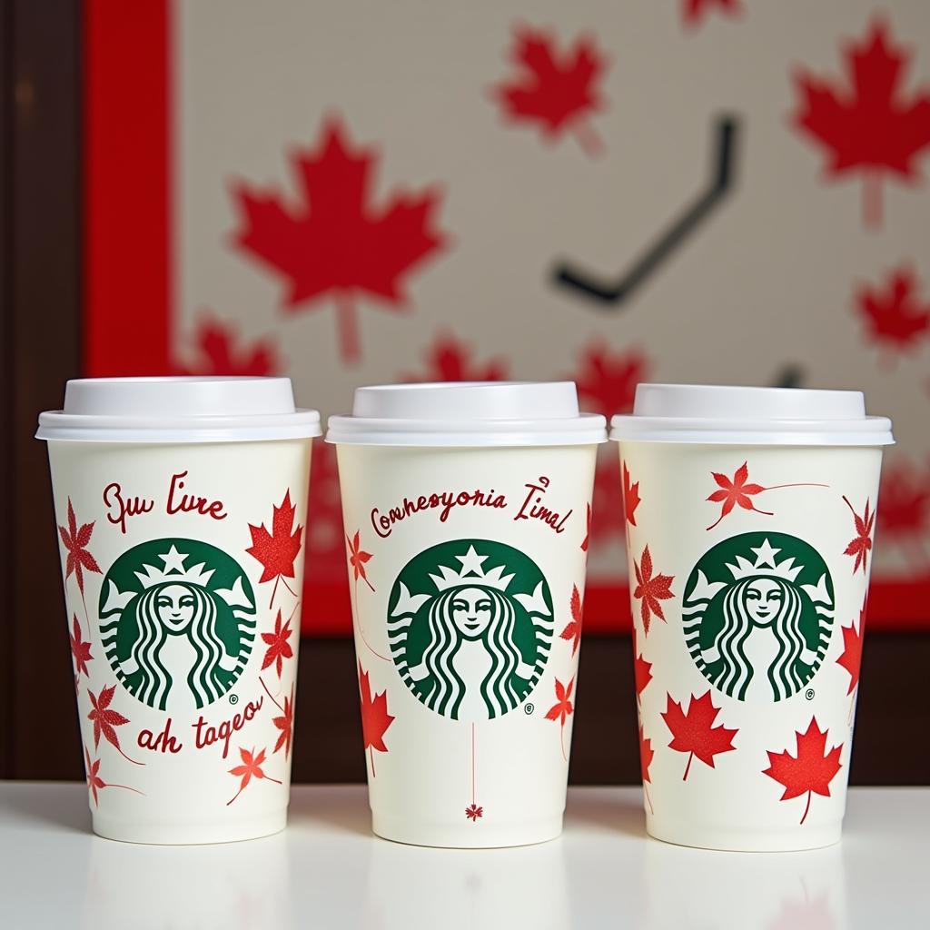 Canadian Starbucks Cup Designs