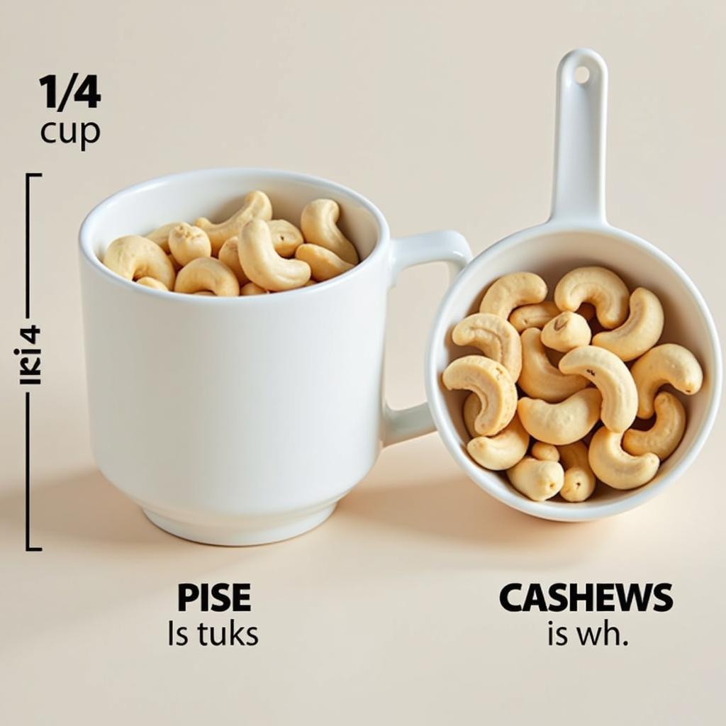 Recommended Cashew Serving Size