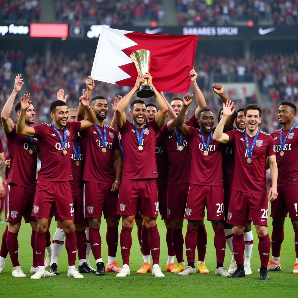 Chiến thắng của đội tuyển Qatar tại Asian Cup 2019