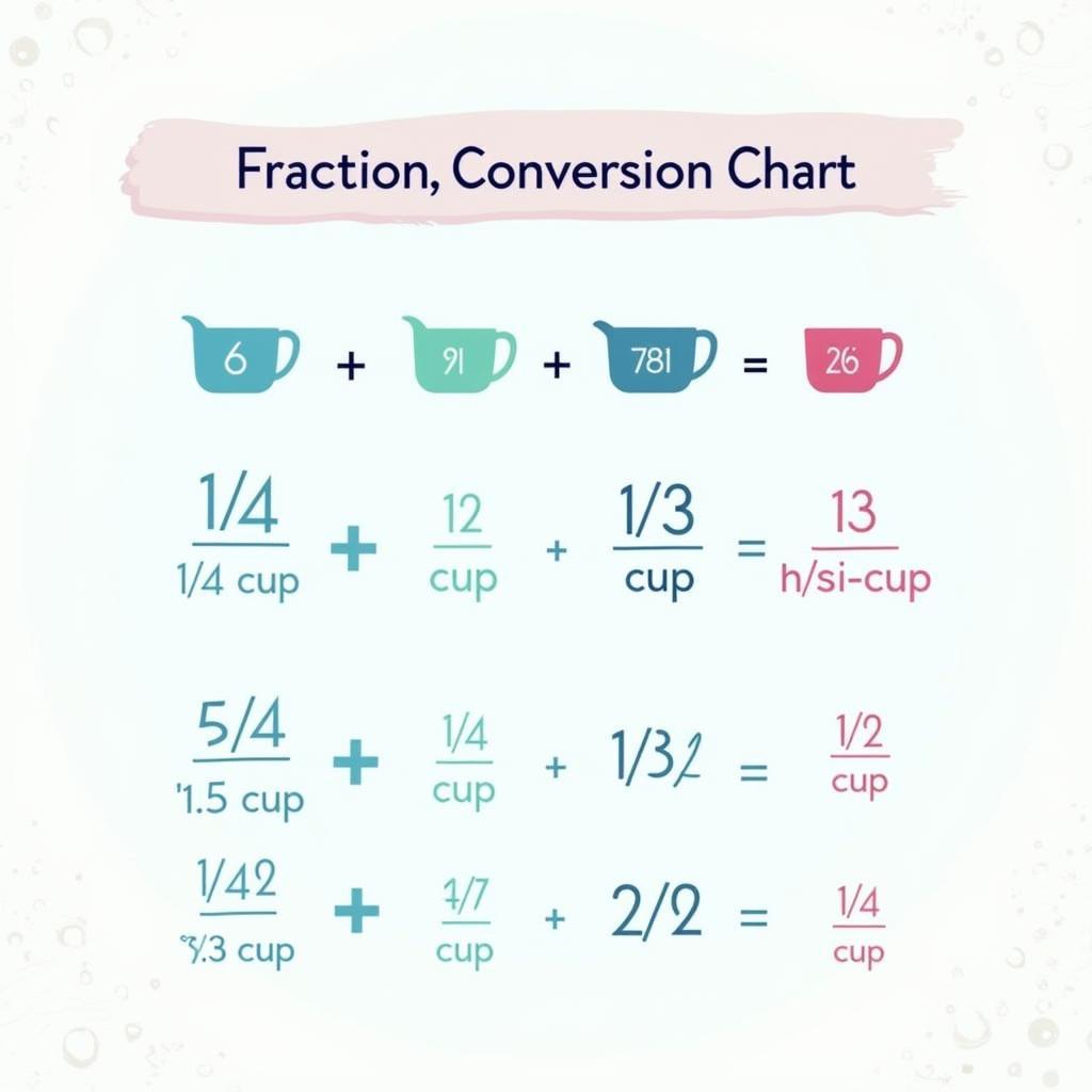 Cup to Tbsp Conversion Chart