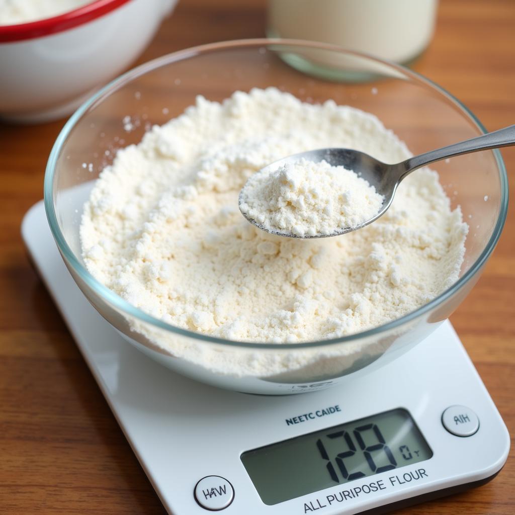 Accurately Measuring Flour