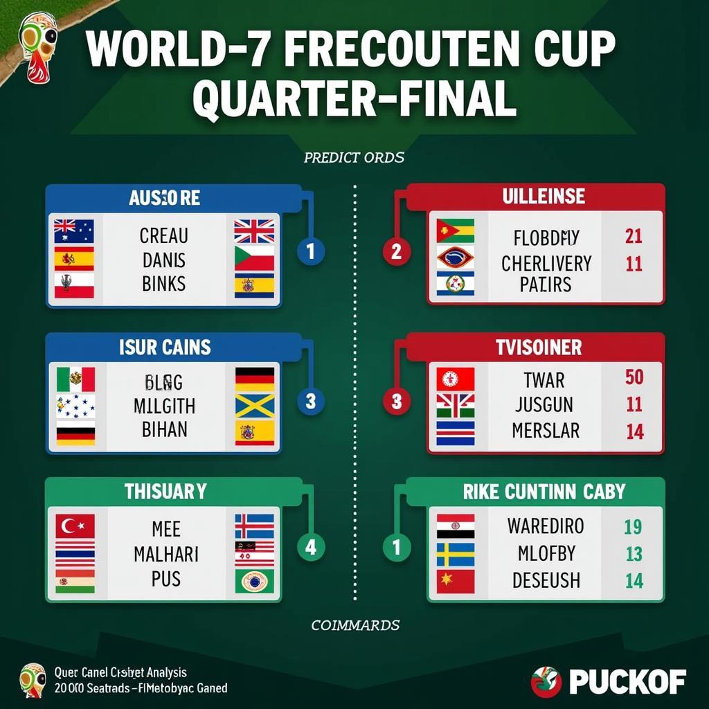 Dự đoán kèo bóng đá World Cup tứ kết