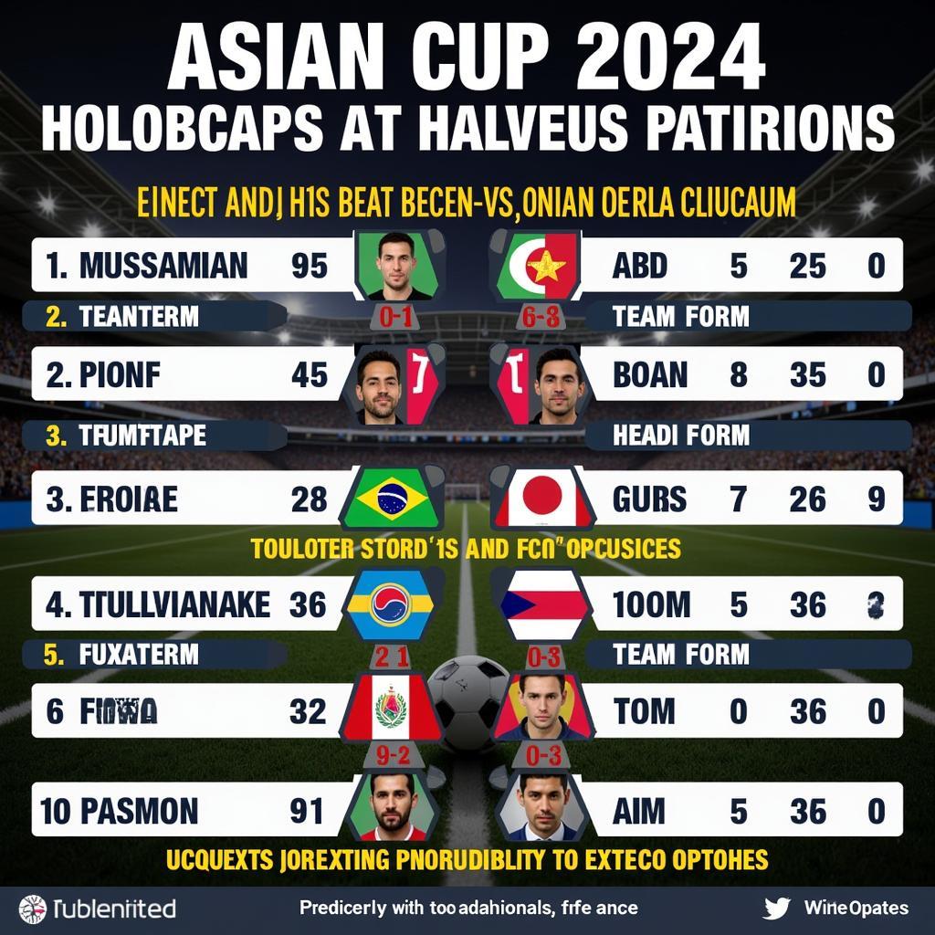 Dự Đoán Kết Quả Asian Cup 2024