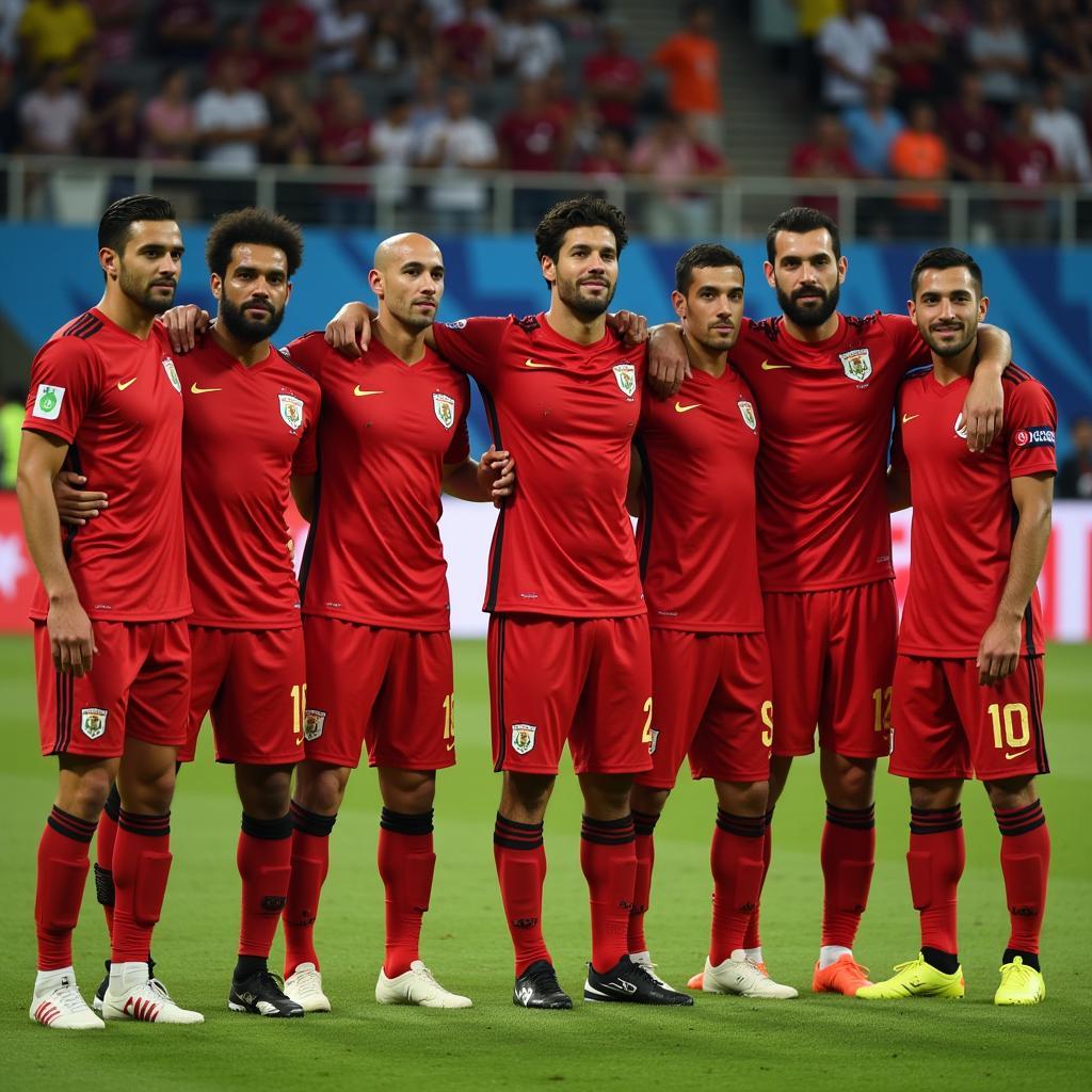 Egypt Team at the 2018 World Cup