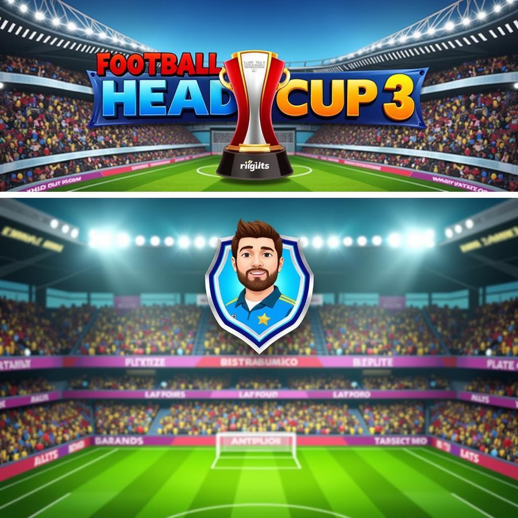 Đồ họa đẹp mắt của Football Headz Cup 3.