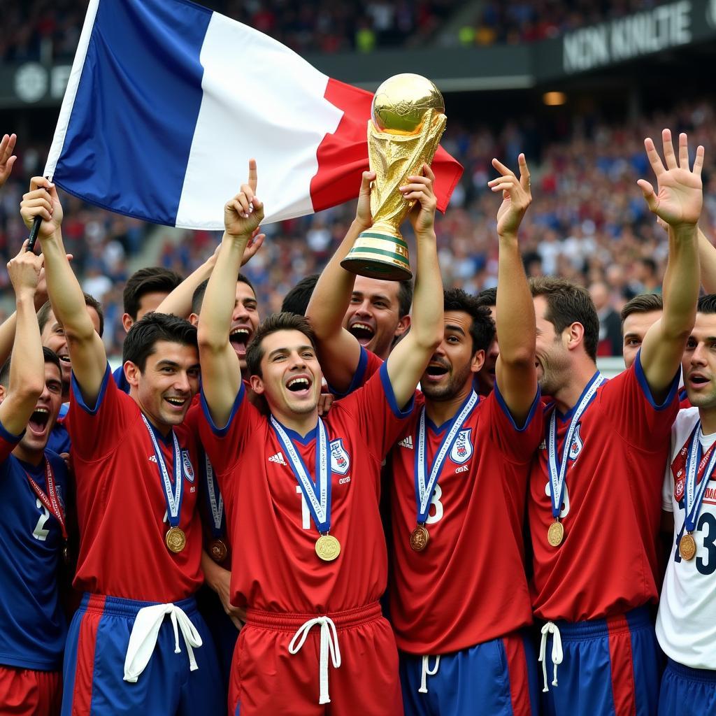 France Winning World Cup 1998