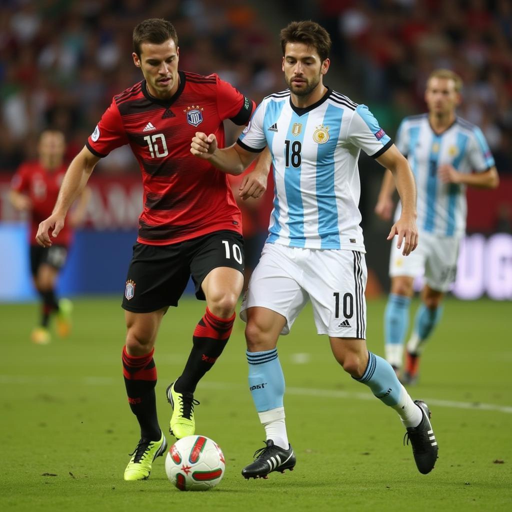 Germany vs Argentina World Cup 2014 Final First Half Highlights