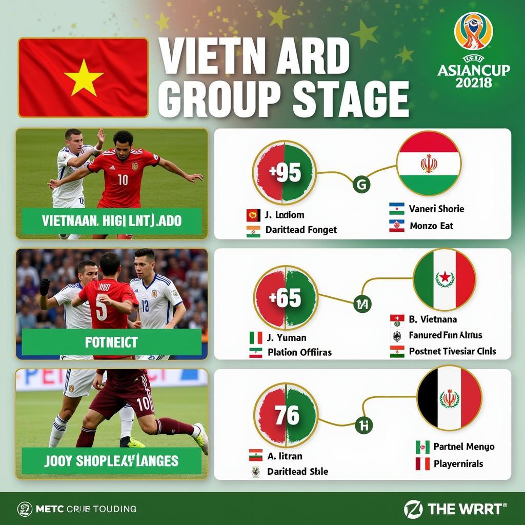 Hành trình vòng bảng Asian Cup 2019 của đội tuyển Việt Nam