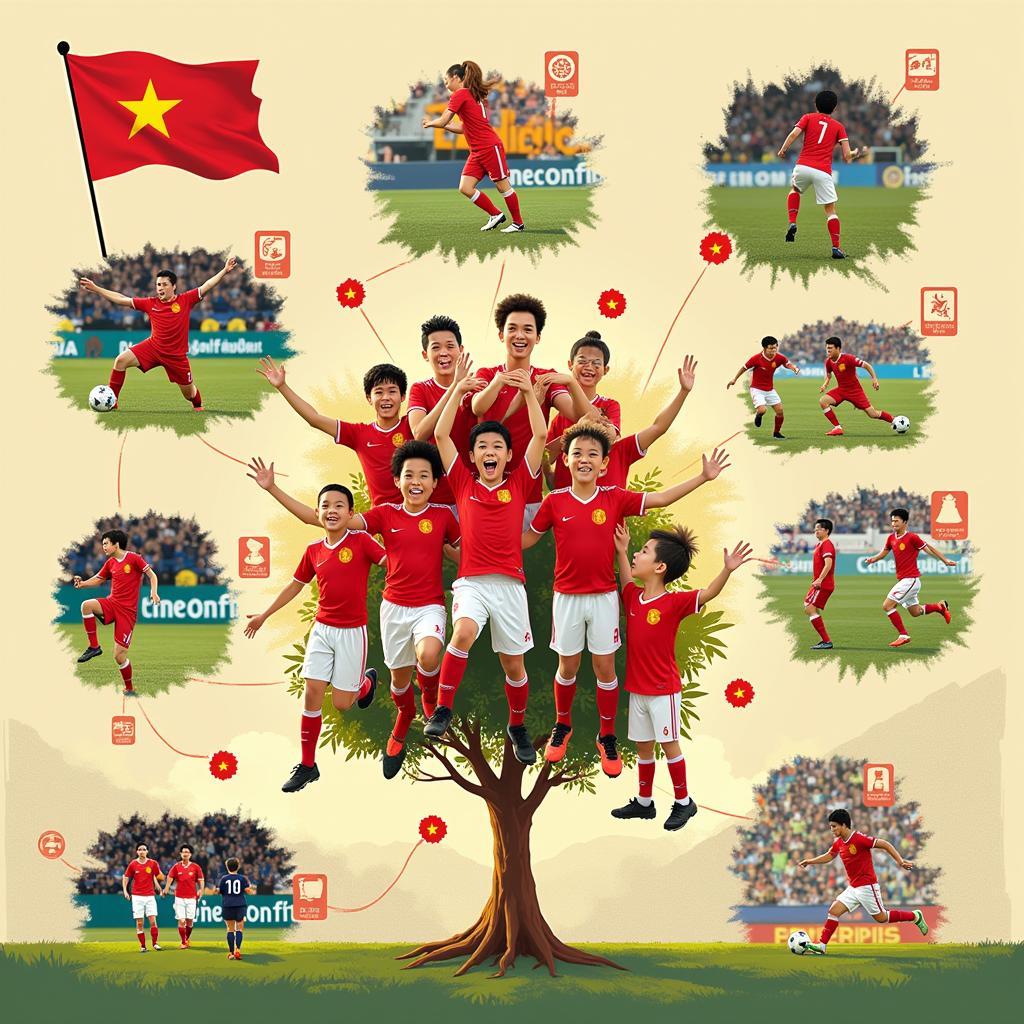 Hành trình World Cup của tuyển Việt Nam