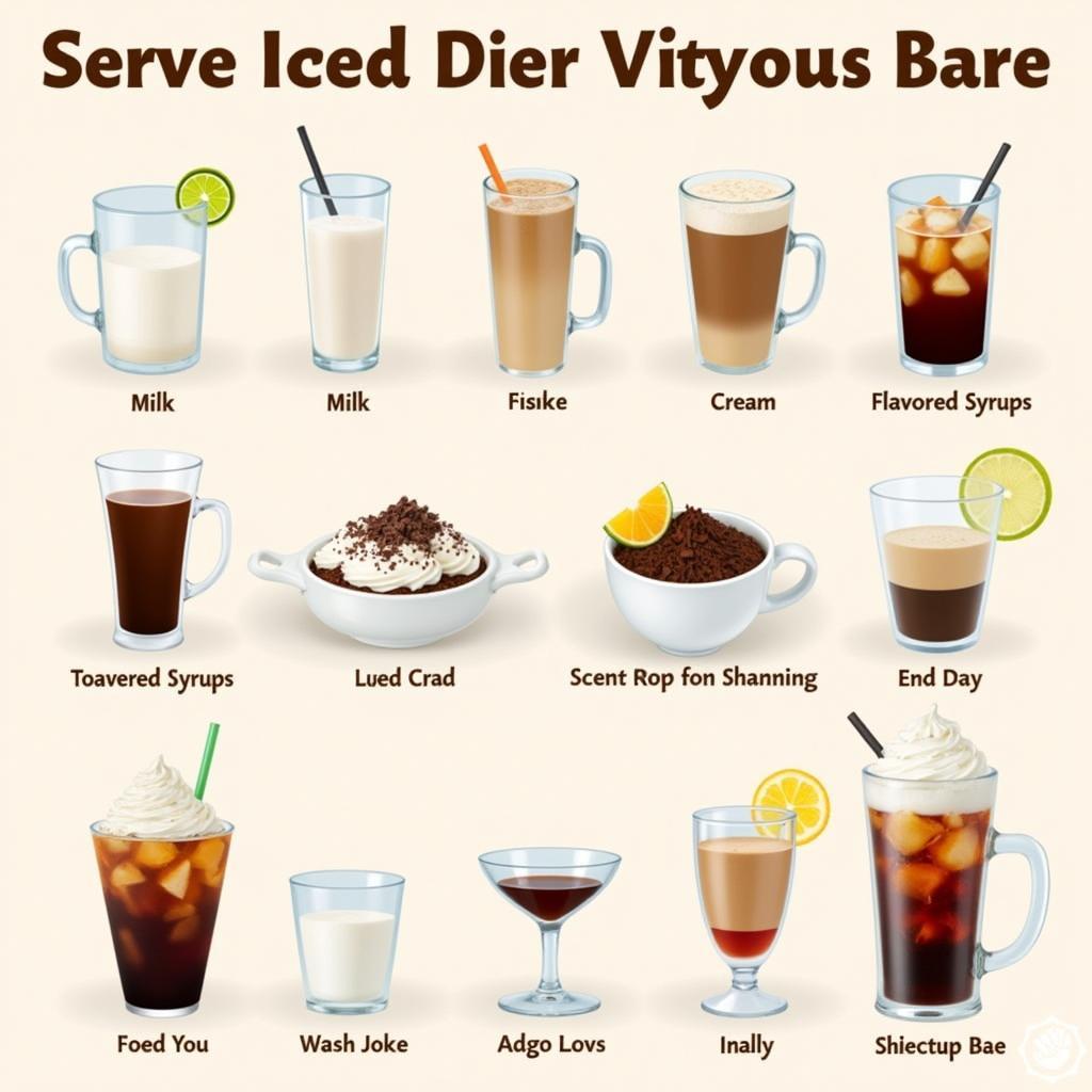 Serving Suggestions for Iced Coffee