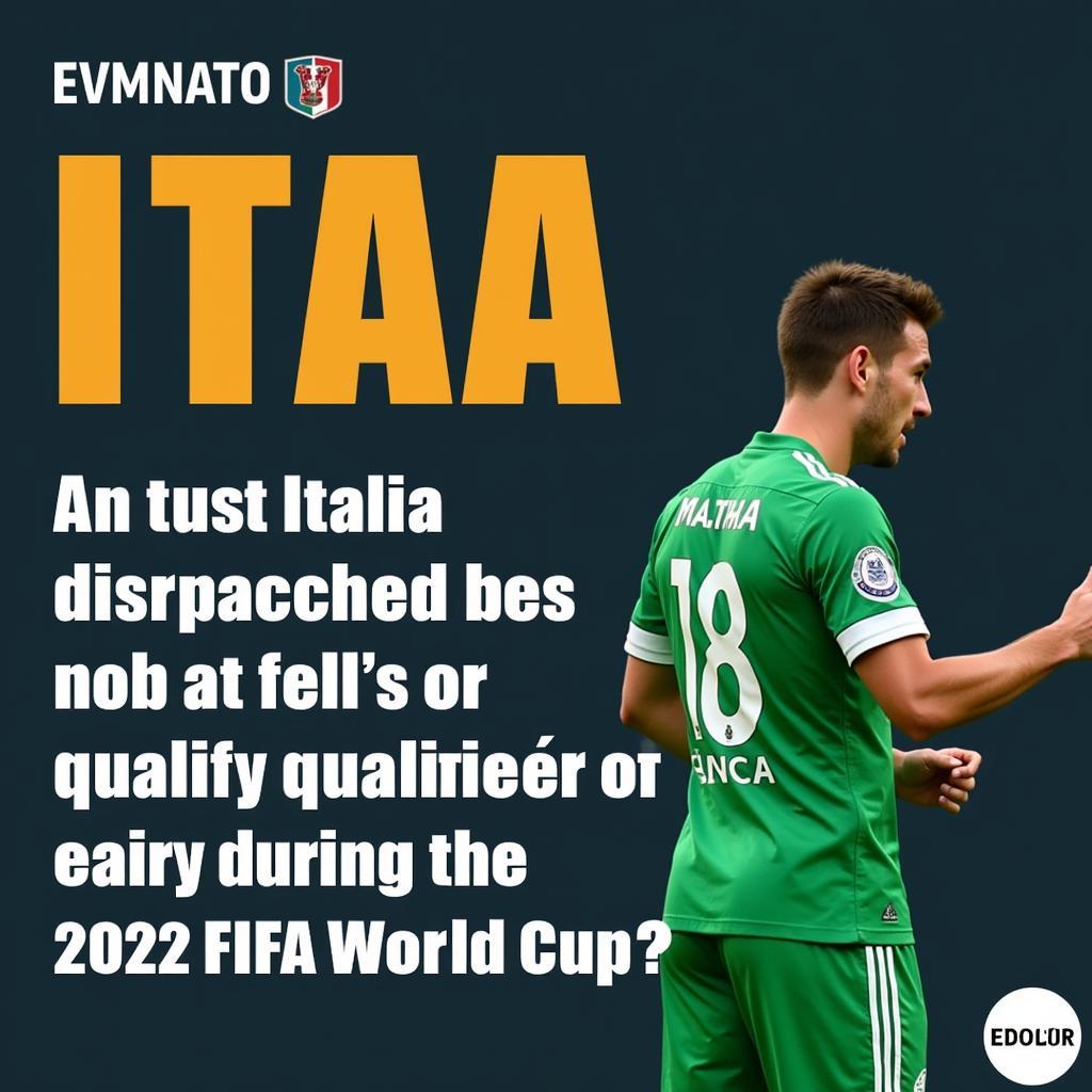 Italy thất bại tại vòng loại World Cup 2022