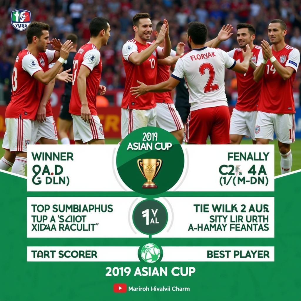 Kết Quả Chung Cuộc Asian Cup 2019