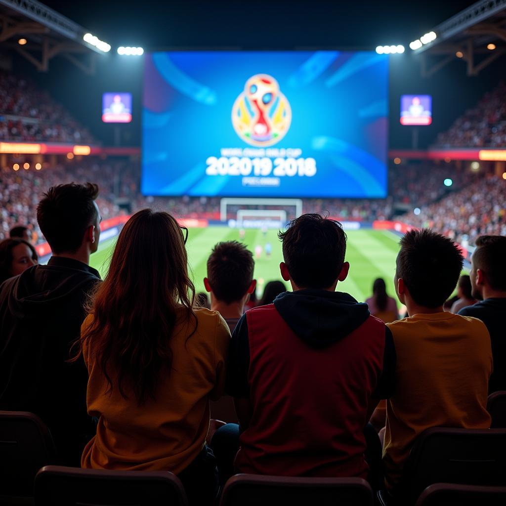 Khán Giả Xem VTV Khai Mạc World Cup 2018