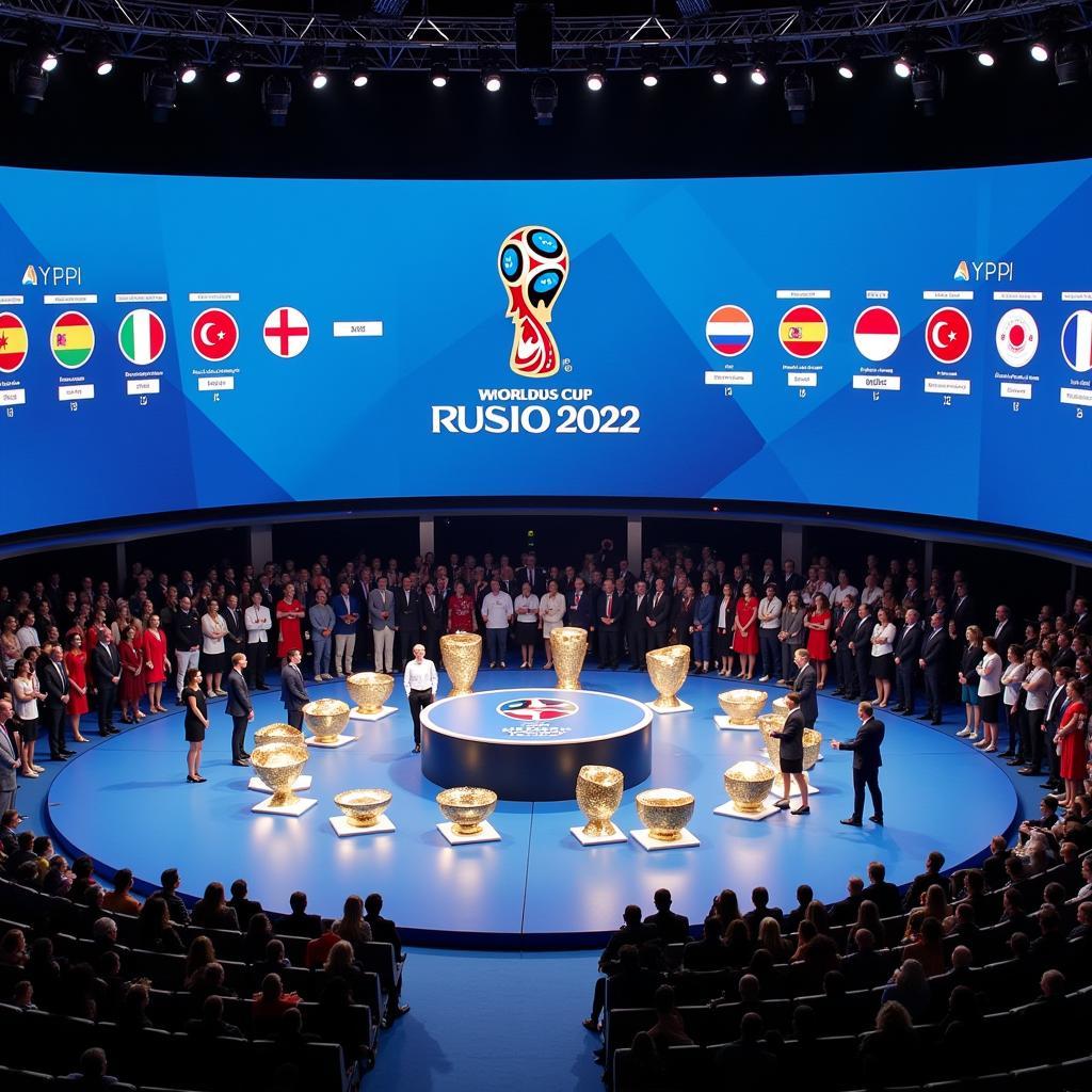 Lễ bốc thăm chia bảng World Cup 2022: Những khoảnh khắc hồi hộp và kỳ vọng