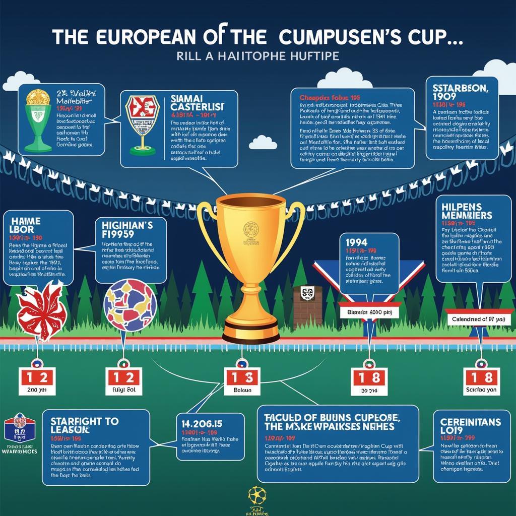 Lịch sử hình thành European Cup từ những ngày đầu