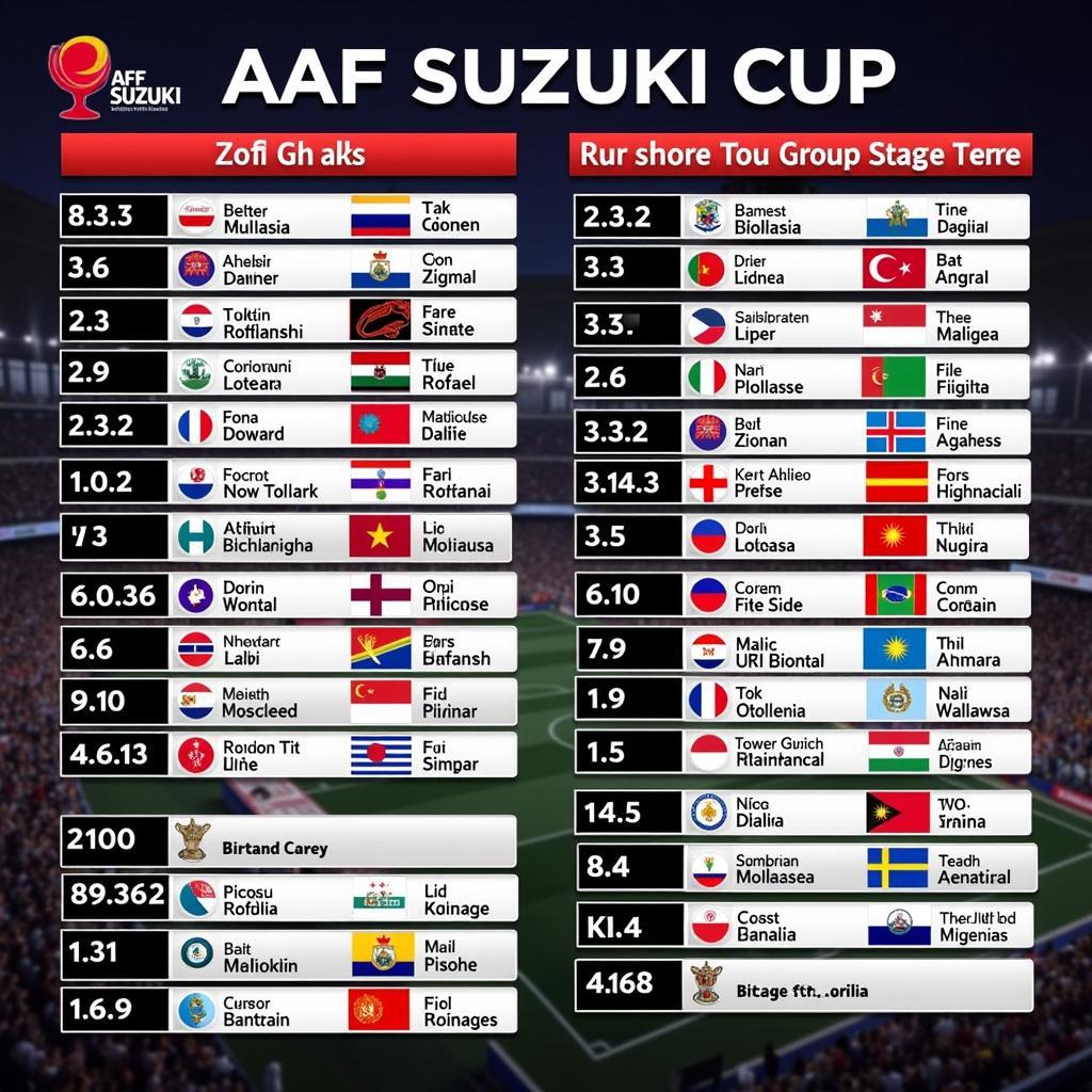 AFF Suzuki Cup Group Stage Matches