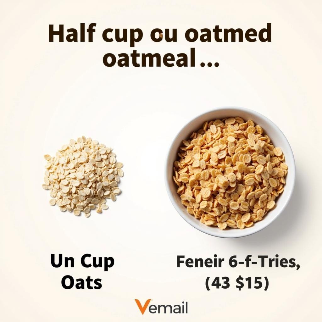 Calories in Half a Cup of Oatmeal