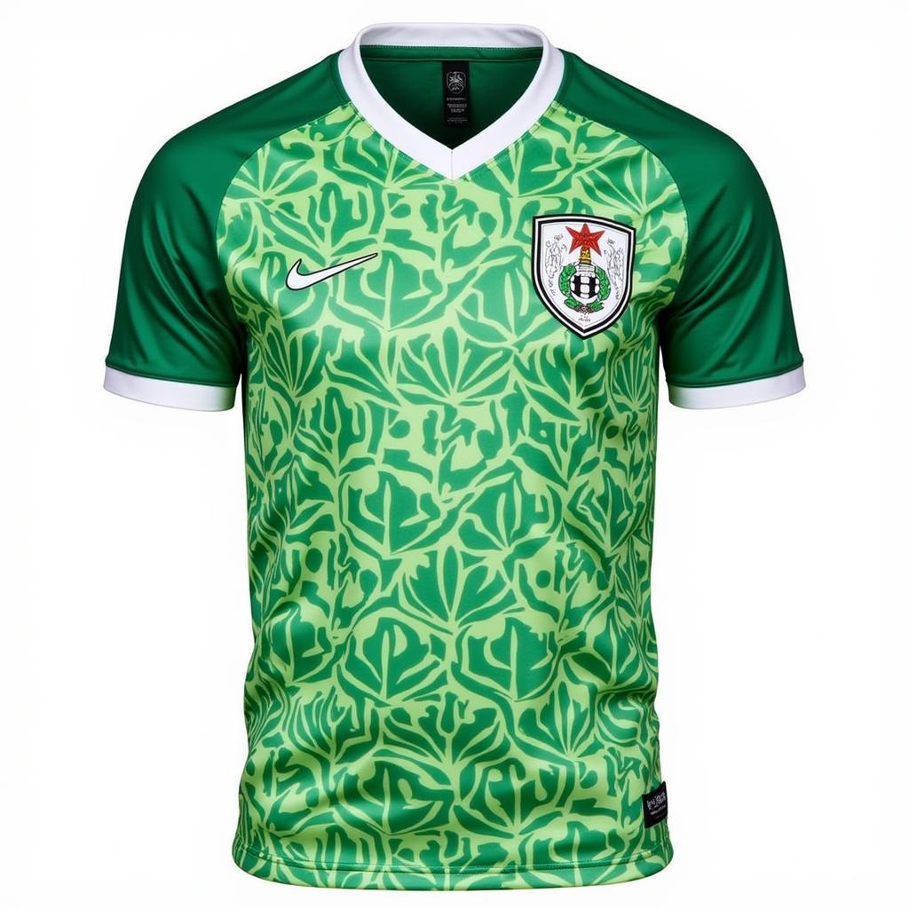 Mẫu Áo Tuyển Nigeria World Cup 2018