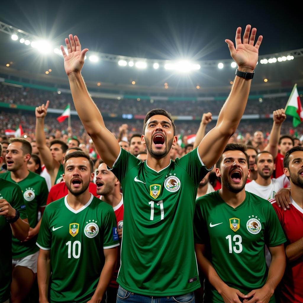 Cổ động viên Mexico tại World Cup