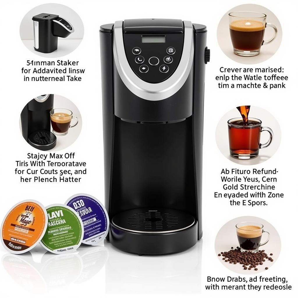 Mini K Cup Coffee Maker Features