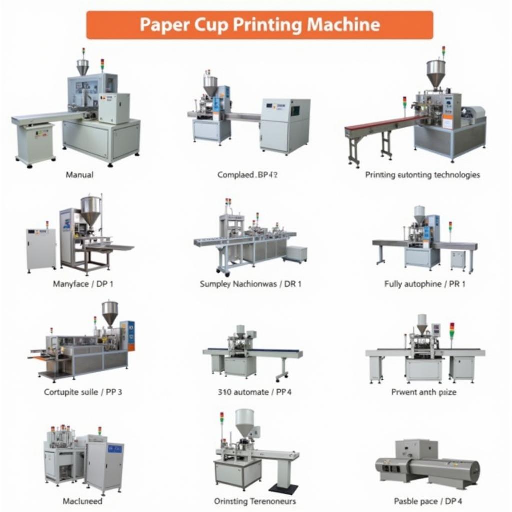 Different Types of Paper Cup Printing Machines