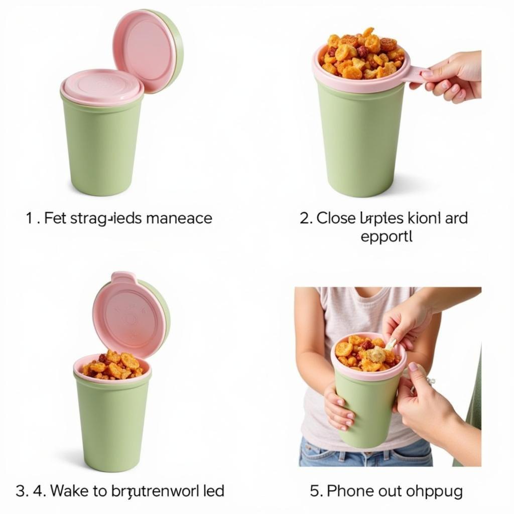 Skip Hop Snack Cup Sử Dụng