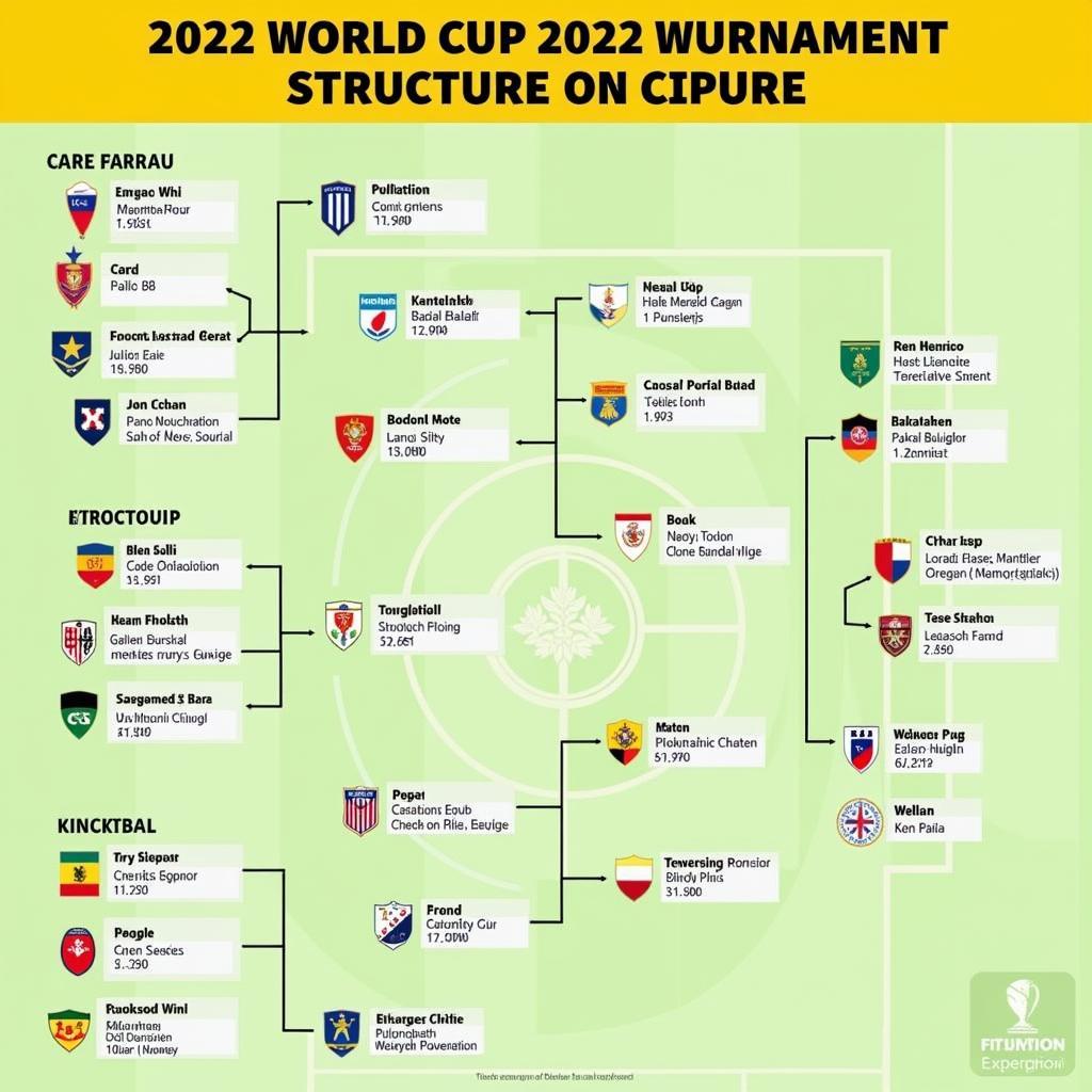 Sơ đồ thi đấu hoàn chỉnh World Cup 2022