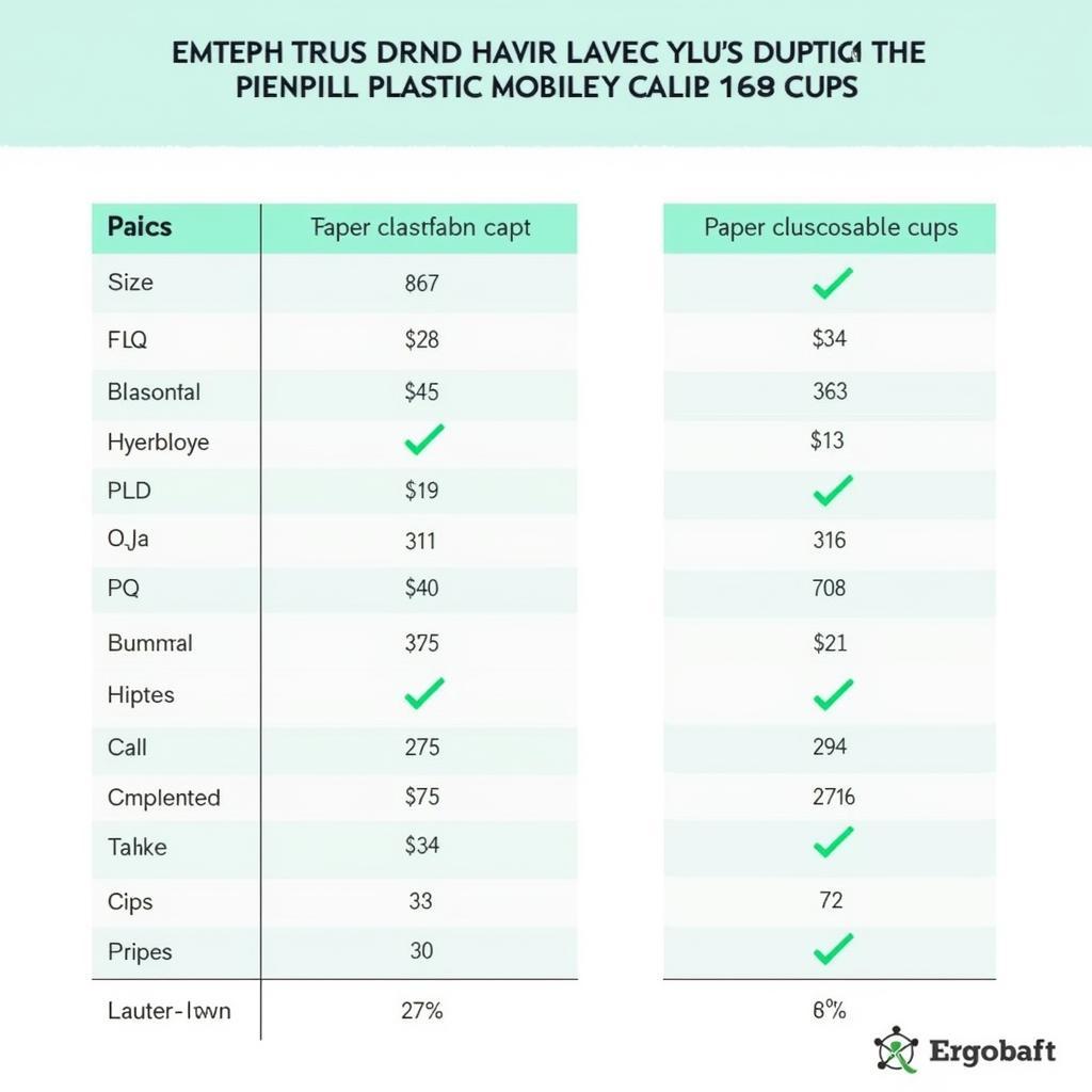 Paper vs Plastic Cups Price Comparison