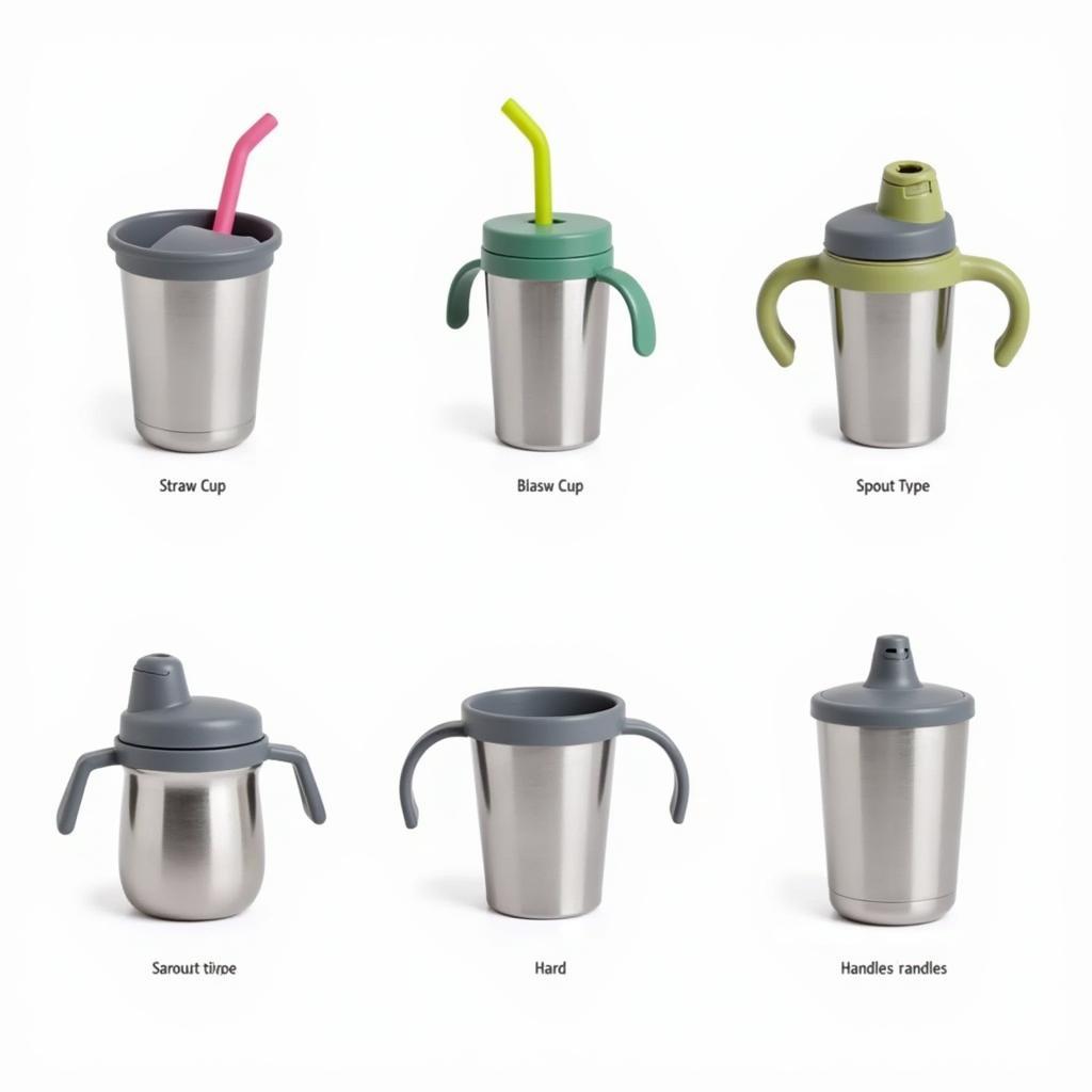 Different Types of Stainless Steel Sippy Cups