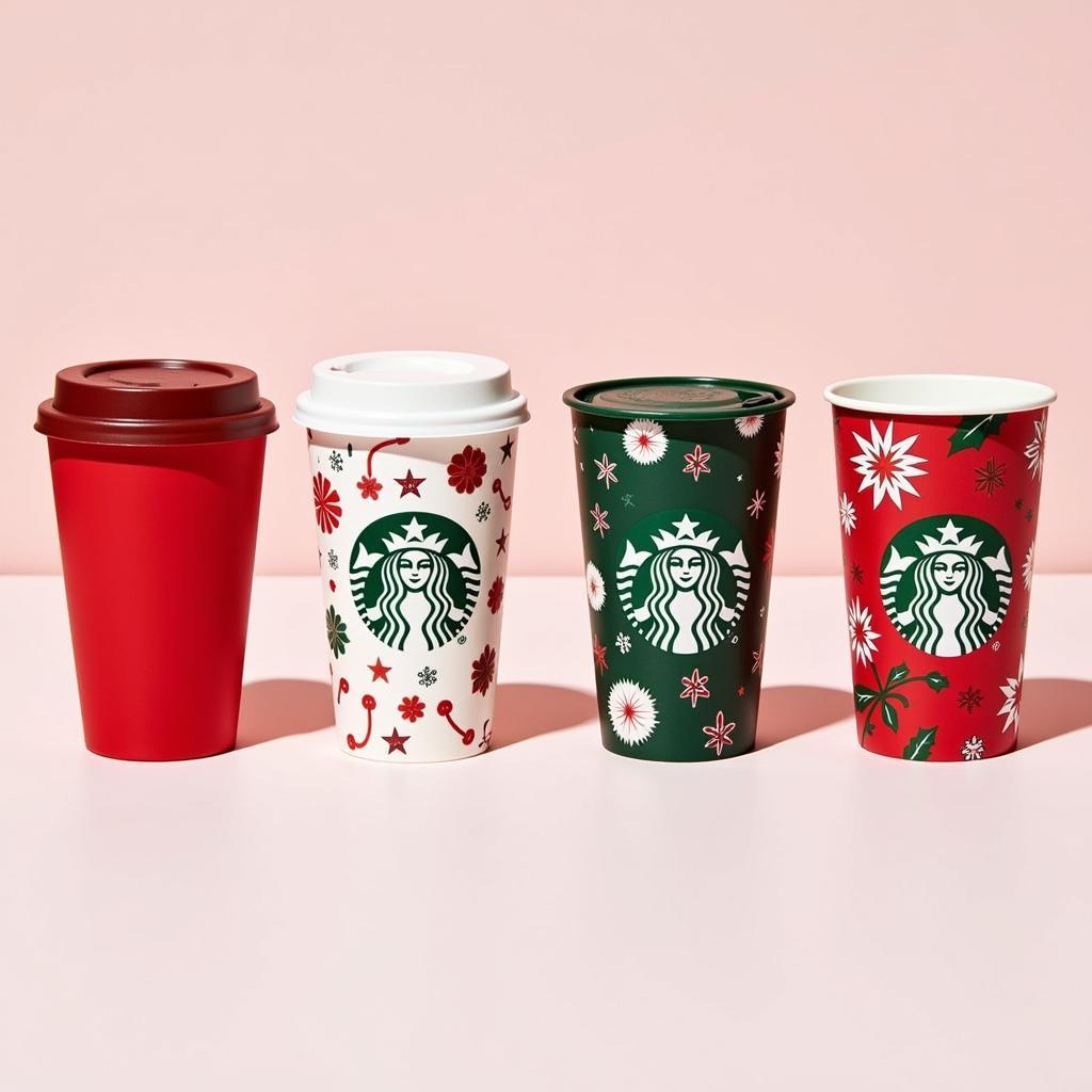 Starbucks 2018 Christmas Cup Collection