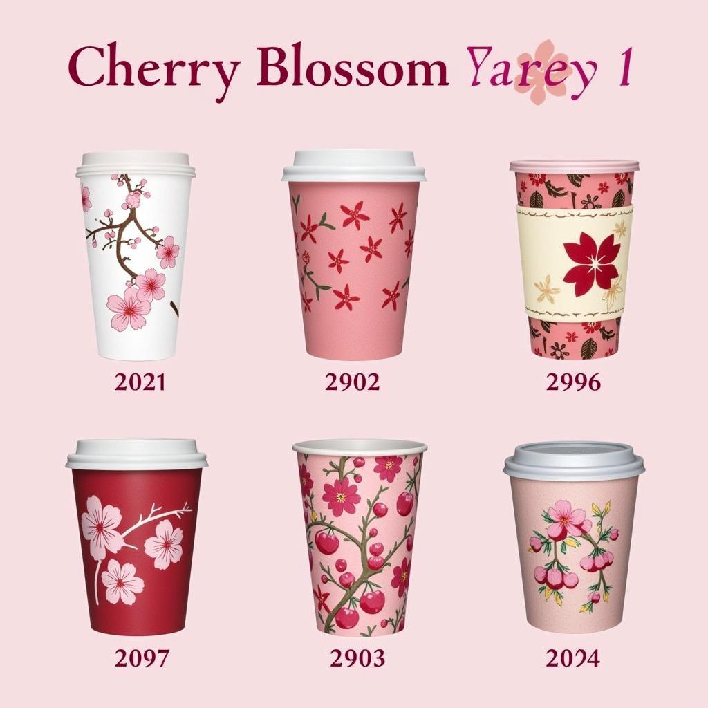 Bộ sưu tập Starbucks Cherry Blossom Cup