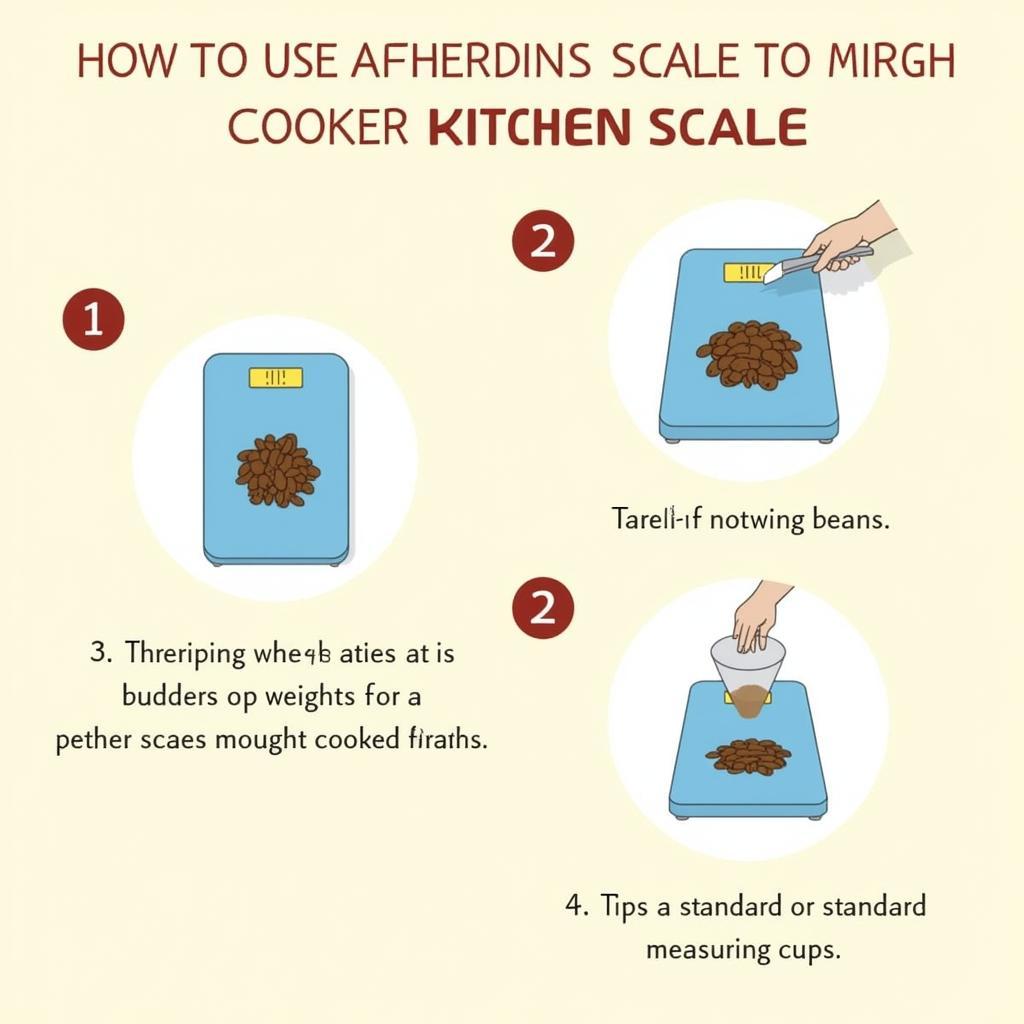 Using a Kitchen Scale